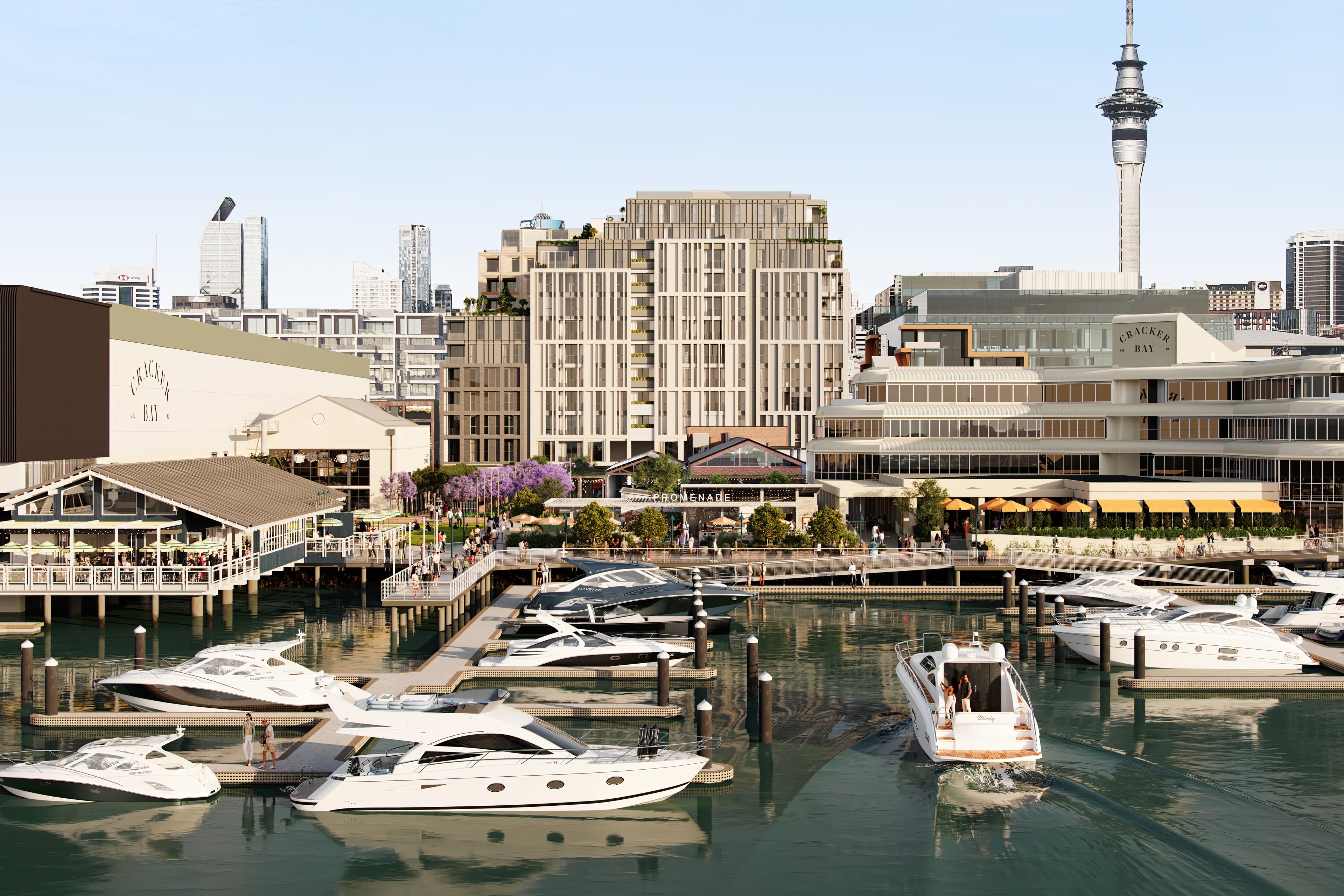 Cracker Bay Offices For Lease Render